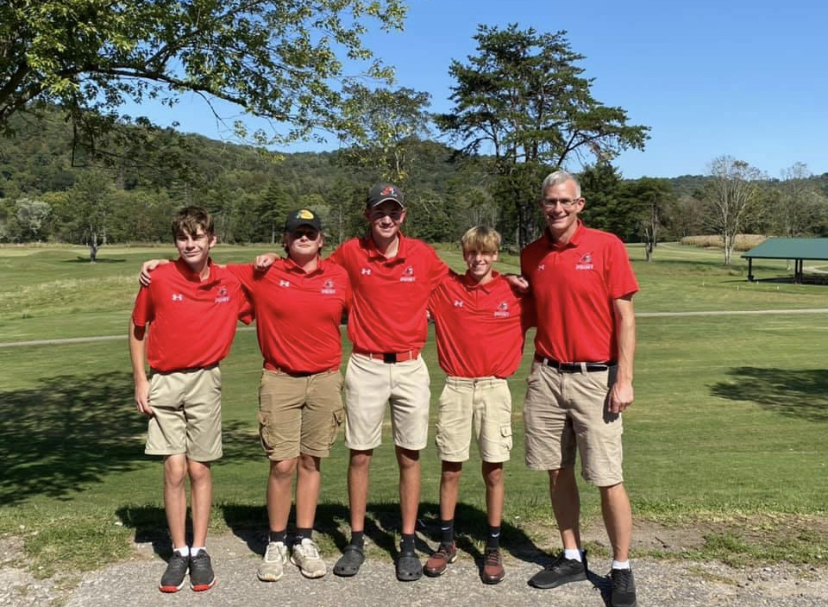 Golf  Team competes at State Tournament.