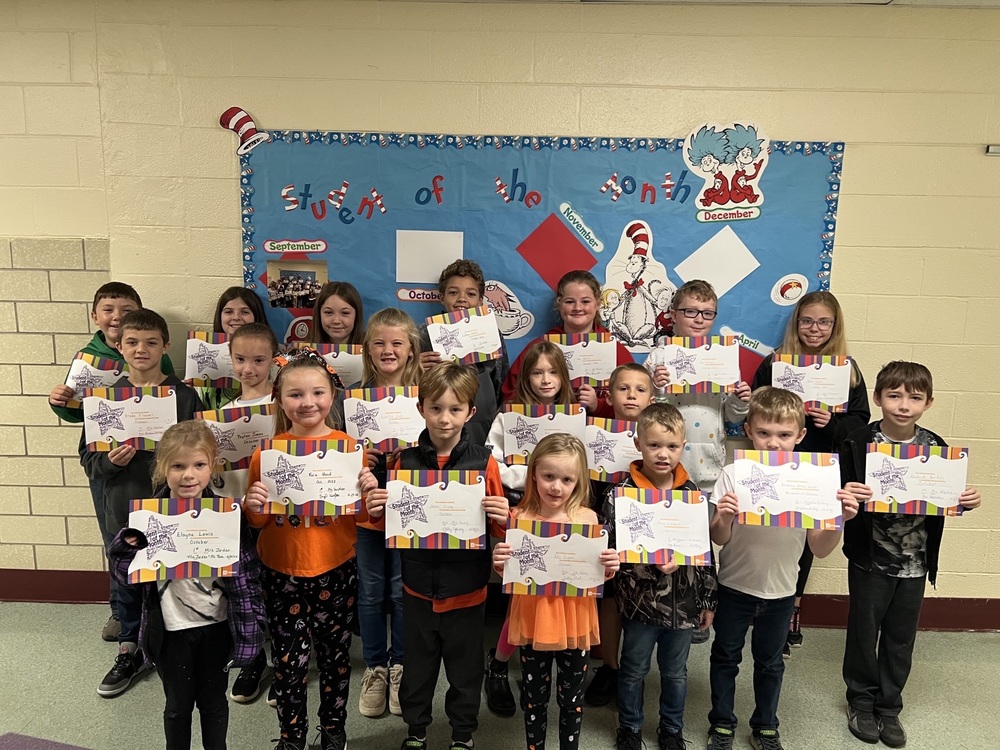 October Students of the Month 