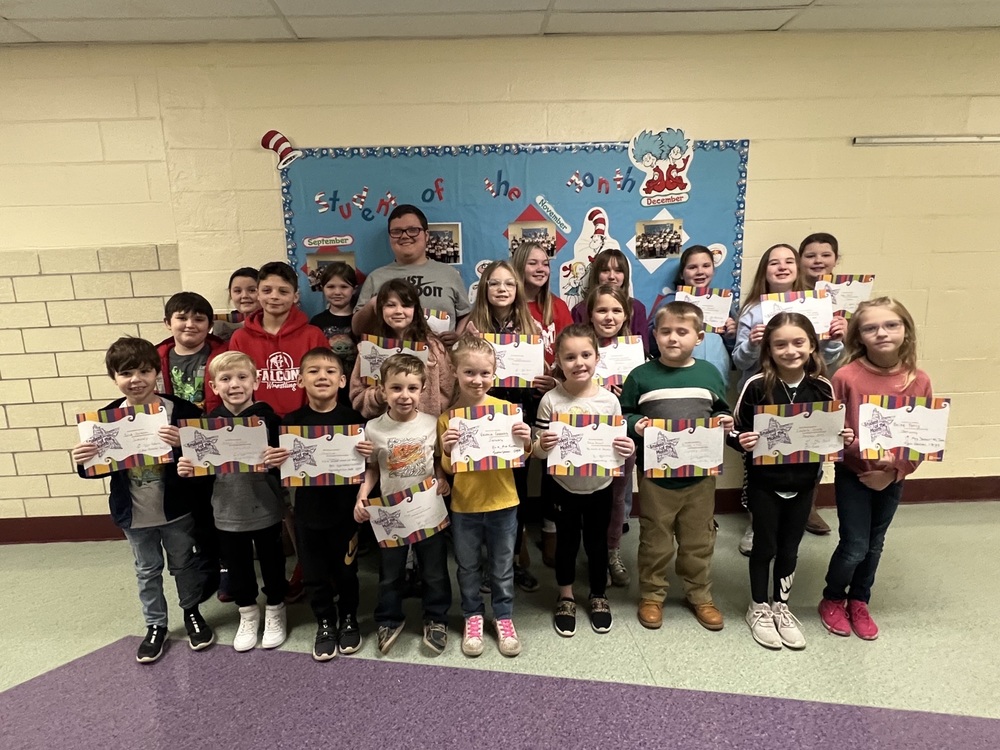 January 2023 Students of the Month
