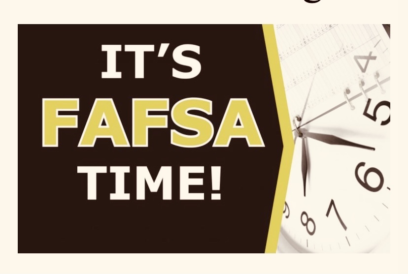 FAFSA Workshop this Tuesday.